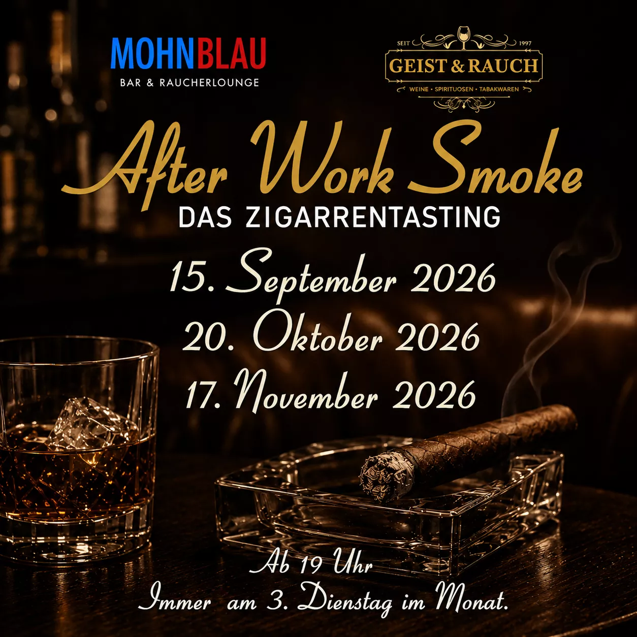 After Work Smoke – zurück aus der Sommerpause After Work Smoke – zurück aus der Sommerpause