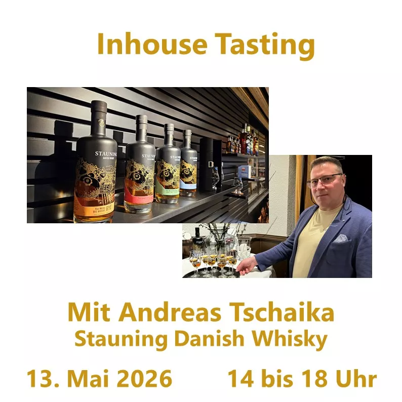 Inhouse Tasting – Stauning Danish Whisky Inhouse Tasting – Stauning Danish Whisky